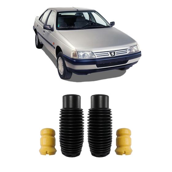 Imagem de Kit Batente Coifa Haste Dianteira Peugeot 405 1992 1993 1994