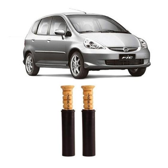 Imagem de Kit Batente Coifa Traseiro Honda Fit 2005 2006 2007 2008