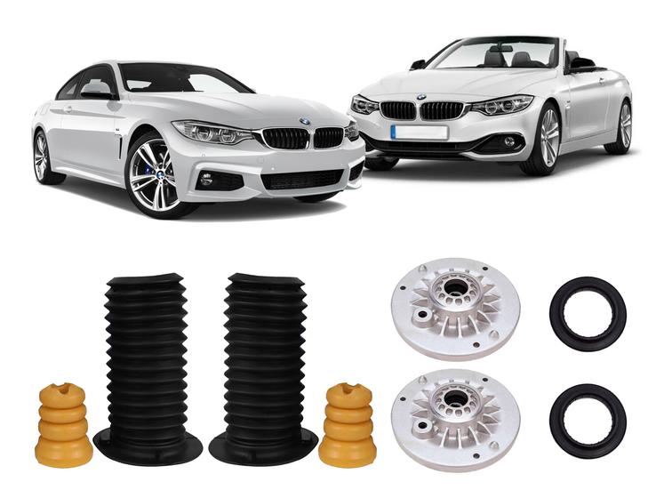 Imagem de Kit Batente Coxim Amortecedor Dianteiro Bmw 420I 2014 A 2016