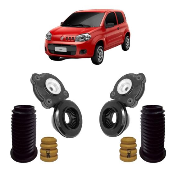 Imagem de Kit Batente Coxim Amortecedor Dianteiro Fiat Uno 10/...