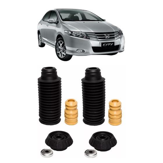 Imagem de Kit Batente Coxim Amortecedor Dianteiro Honda City 03/...