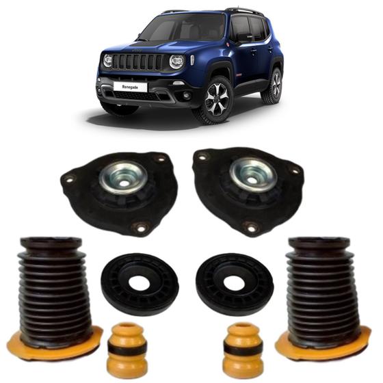 Imagem de Kit batente coxim amortecedor dianteiro jeep renegade