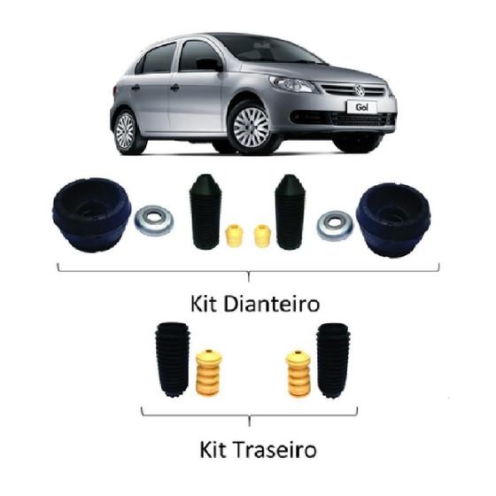 Kit Batente Coxim Amortecedor Gol G5 Voyage Saveiro Menor preço em Kit Batente Coxim Amortecedor Gol G5 Voyage Saveiro