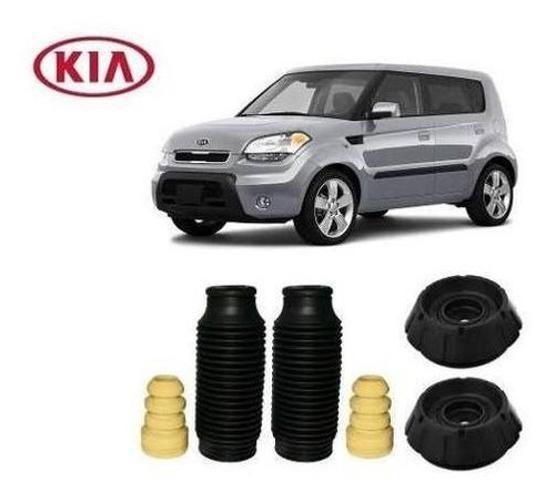 Imagem de Kit Batente Coxim Dianteiro Kia Soul 2011 2012 2013 2014 2015 2016 2017