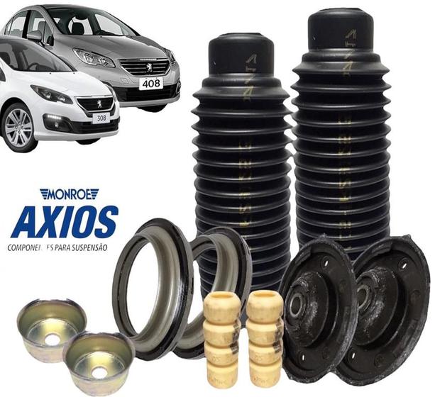 Imagem de Kit Batente Coxim Peugeot 308 408 2012/... Axios - 2 Lados AXIOS