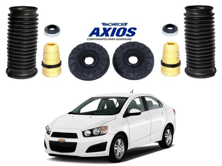 Imagem de Kit batente dianteiro axios chevrolet sonic sedan 1.6 2012 a 2014