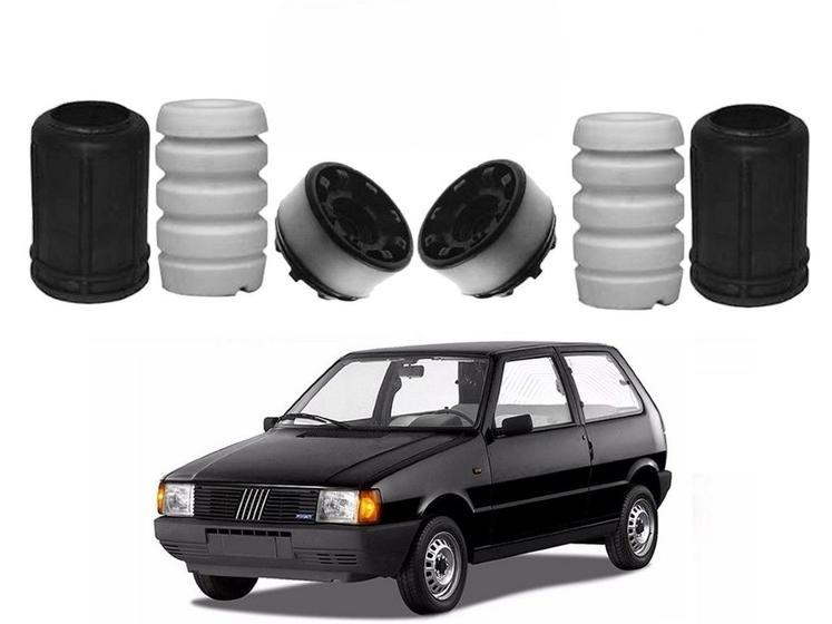 Imagem de Kit batente dianteiro axios fiat uno 1.0 1.3 1.5 1984 a 1994