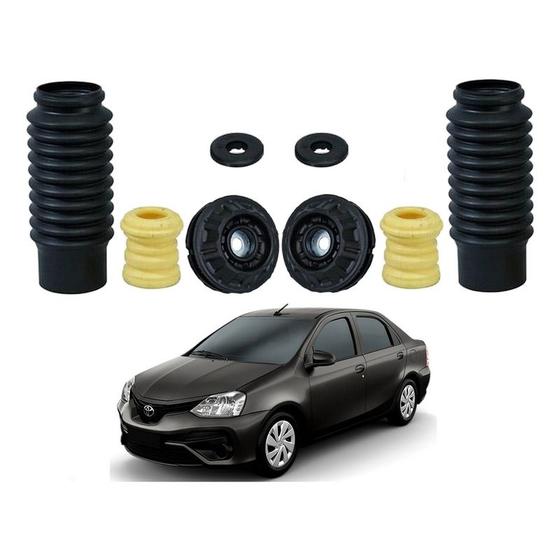 Imagem de Kit Batente Dianteiro Etios Sedan 1.5 2016 A 2020