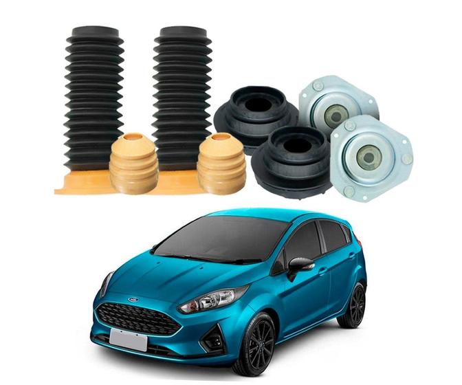 Imagem de Kit batente dianteiro ford new fiesta 1.0 ecoboost 2016 a 2017