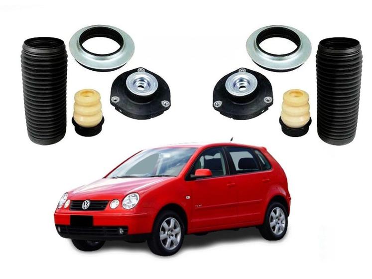 Imagem de Kit batente dianteiro nakata volkswagen polo 1.6 2.0 2002 a 2006