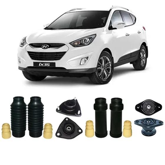 Imagem de Kit Batente Dianteiro Traseiro Hyundai Ix35 2010 2011 2012