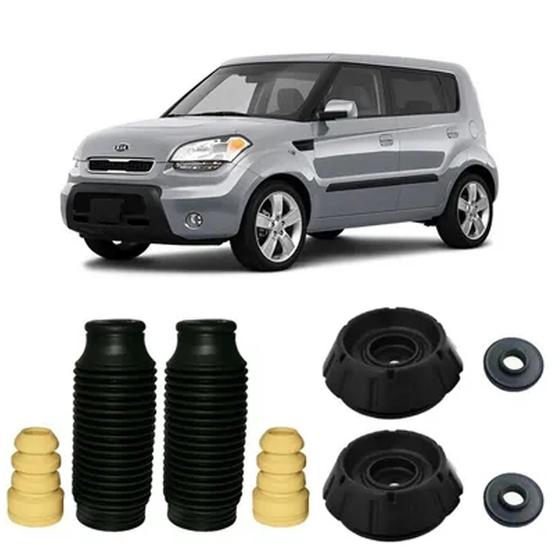 Imagem de Kit Batente Dianteiro Traseiro Kia Soul 2009 2010 2011