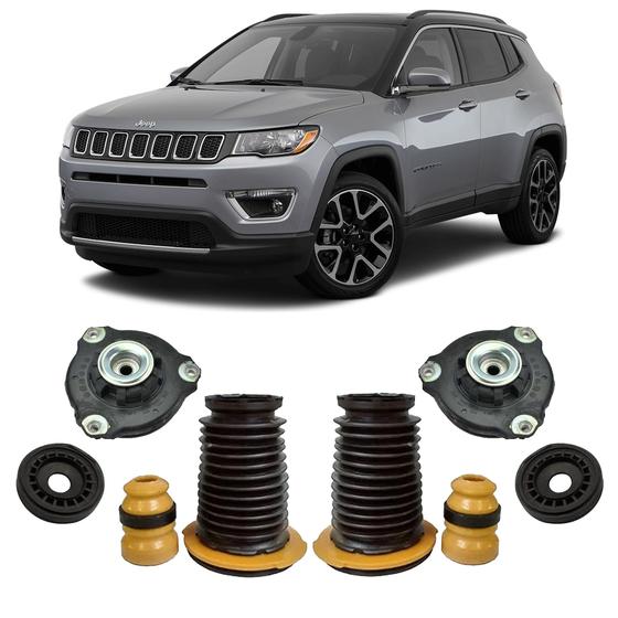 Imagem de Kit Batente Suspensão Dianteira Jeep Compass 2016 A 2020