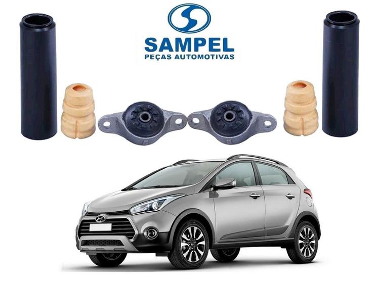 Imagem de Kit batente traseiro sampel hyundai hb20x 1.0 1.6 2016 a 2020