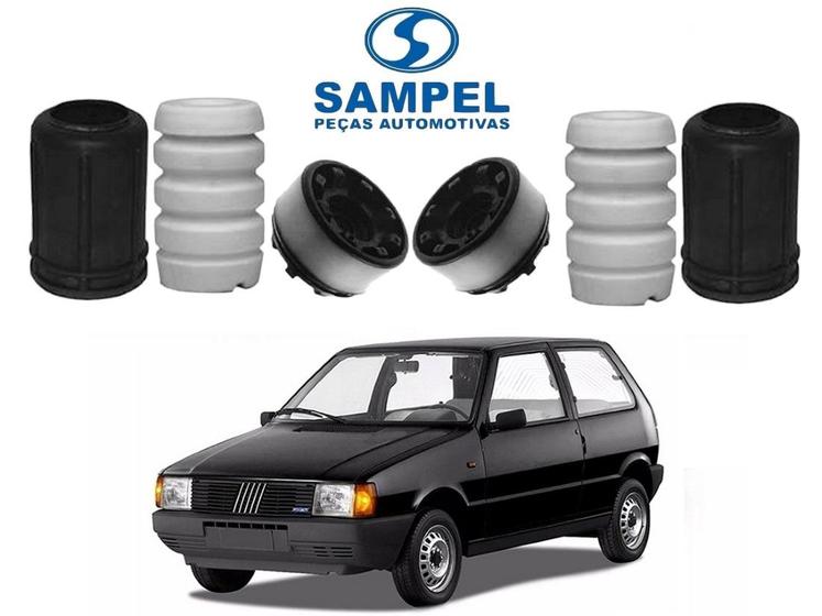 Imagem de Kit batentes dianteiro sampel fiat uno 1.0 1.3 1.5 1984 a 1994