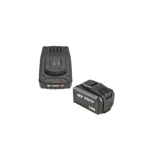 Imagem de Kit bateria 4 ah com carregador bivolt wesco ws1102