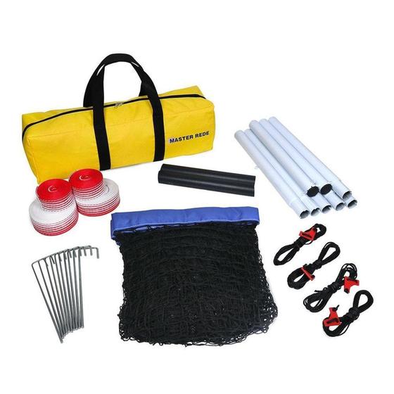 Kit beach tennis master semi prof desmontavel kibtsp MASTER REDES