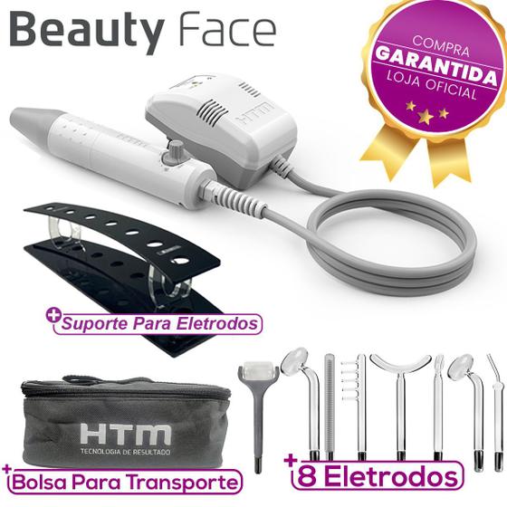 Imagem de KIT Beauty Face + Jogo de Eletrodos + Suporte P/ Eletrodos - HTM