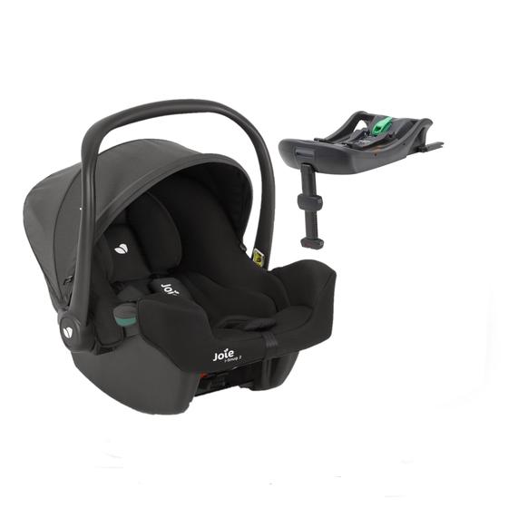 Imagem de Kit Bebê Conforto Joie I-Snug 2 Chumbo Shale e I-Base Isofix