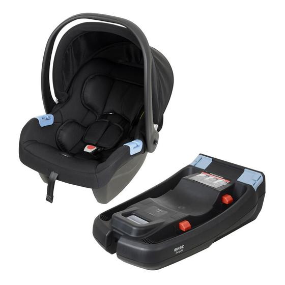 Imagem de Kit Bebê Conforto Materna com Base Belted p/ Carro Burigotto