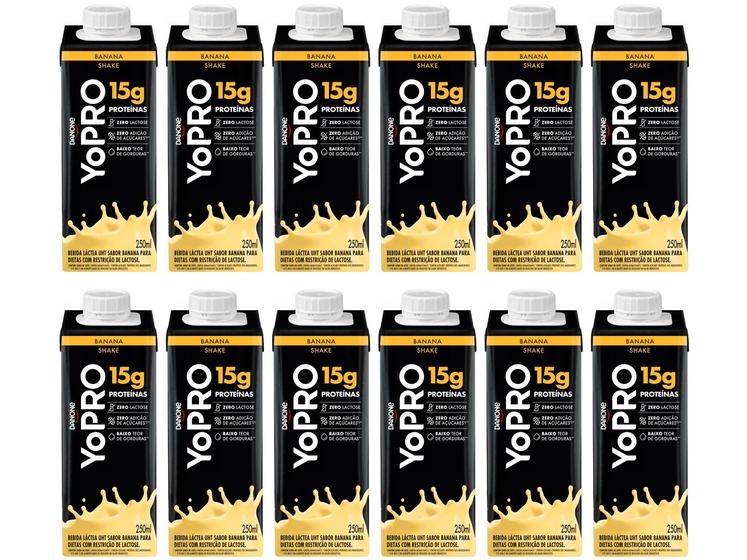Imagem de Kit Bebida Láctea UHT com 15g de Proteínas YoPRO