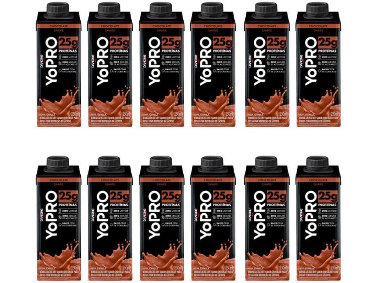 Kit Bebida Láctea UHT com 25g de Proteínas YoPRO Menor preço em Kit Bebida Láctea UHT com 25g de Proteínas YoPRO
