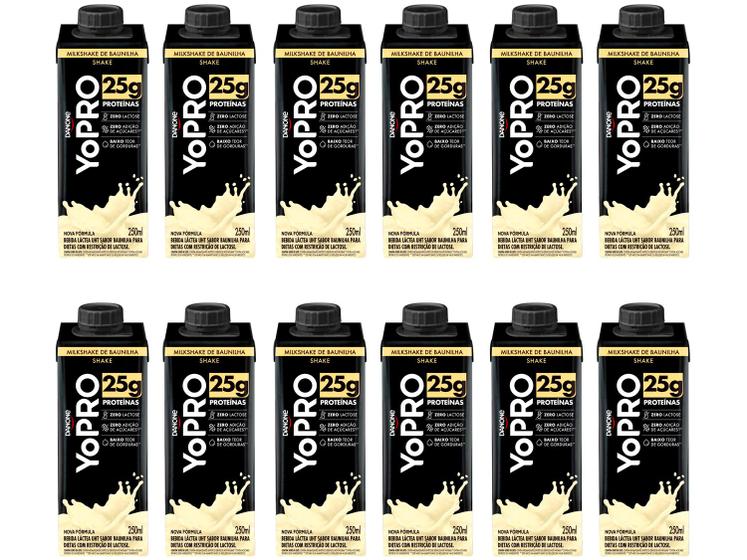 Imagem de Kit Bebida Láctea UHT com 25g de Proteínas YoPRO