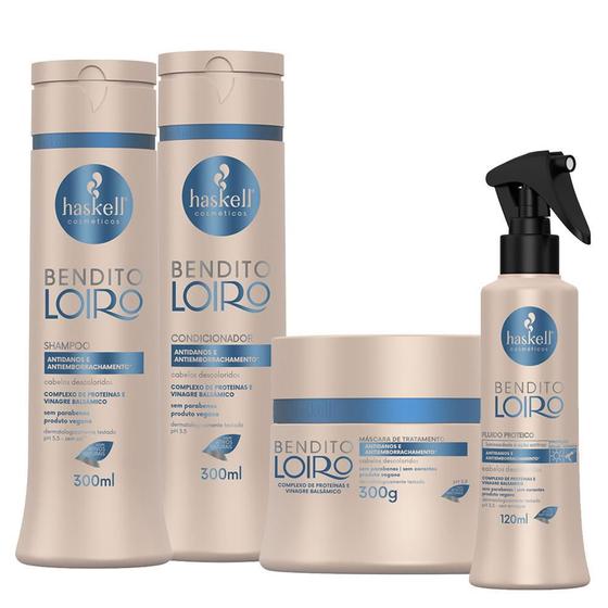 Imagem de Kit Bendito Loiro Haskell - Descoloridos (4 Itens)