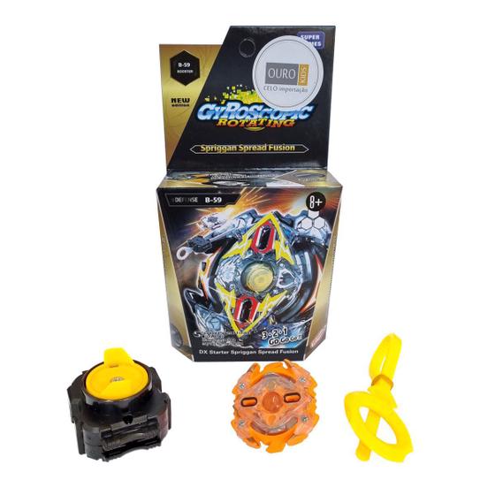 Imagem de Kit Beyblade Grip Lançador Duplo Vários Modelos Disponíveis