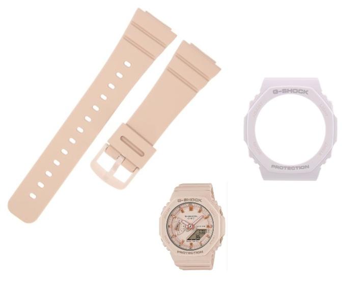 Imagem de Kit Bezel e Pulseira Casio G-Shock GMA-S2100 10625769 10613148 Original com NF