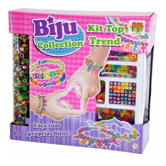 Imagem de Kit Biju Collection Top Trend Miçangas Dm Brasil Dmt6317