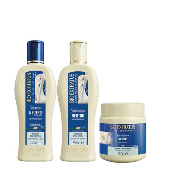 Imagem de Kit Bio Extratus Neutro 250ml Sh+Cond+C. Banho
