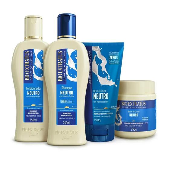 Imagem de Kit Bio Extratus Neutro Linha Completa (250Ml/G)
