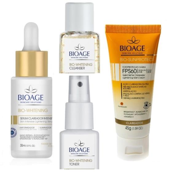 Imagem de Kit Bio-Whitening + Protetor Solar Suavizador - BIOAGE