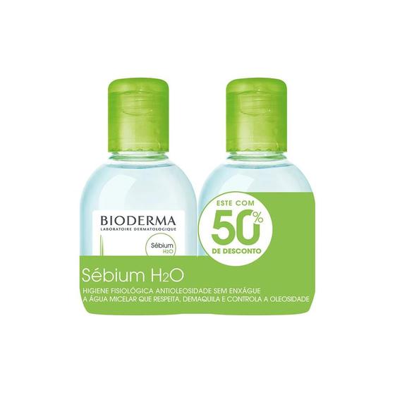 Imagem de Kit Bioderma Sebium Agua Micelar 2x100ml