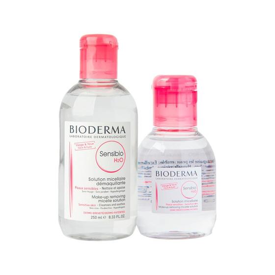 Imagem de Kit Bioderma Sensibio Água Micelar 100ml e Água Micelar 250ml