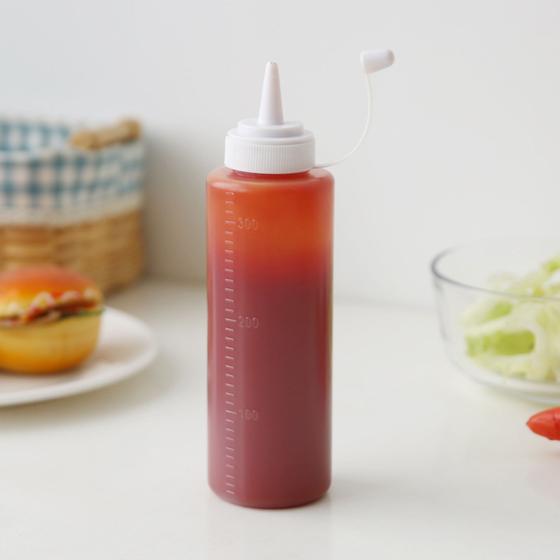 Imagem de Kit Bisnaga Flexível Com Bico 900 Ml - 06 Unidades