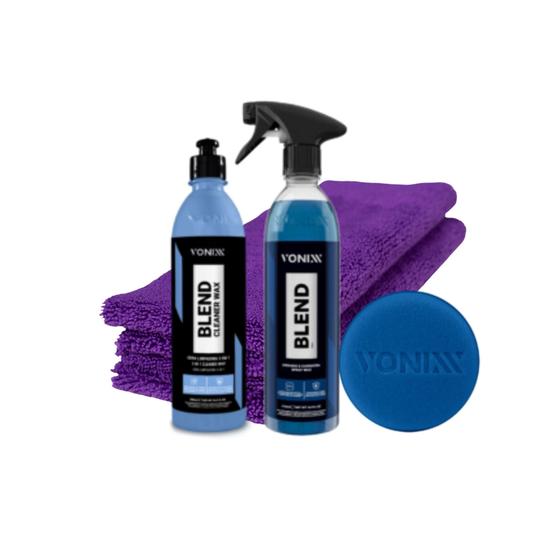 Imagem de Kit Blend Cleaner Wax + Blend Spray wax 500ml