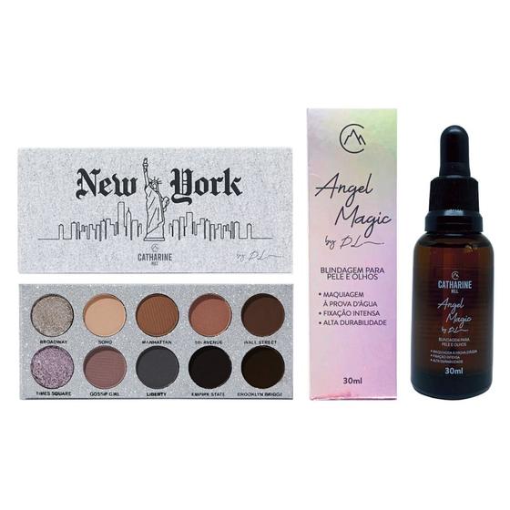 Imagem de Kit Blindagem Angel Magic + Paleta de Sombras New York Pri Lessa Catharine Hill