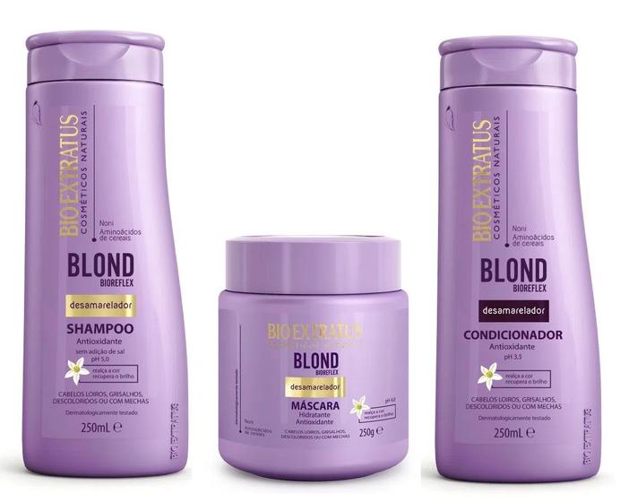 Imagem de Kit Blond Bioreflex 3 Produtos Bio Extratus