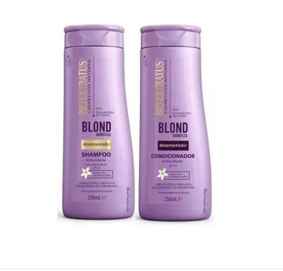 Imagem de Kit Blond Bioreflex Shampoo + Condicionador 250ml Bio Extratus