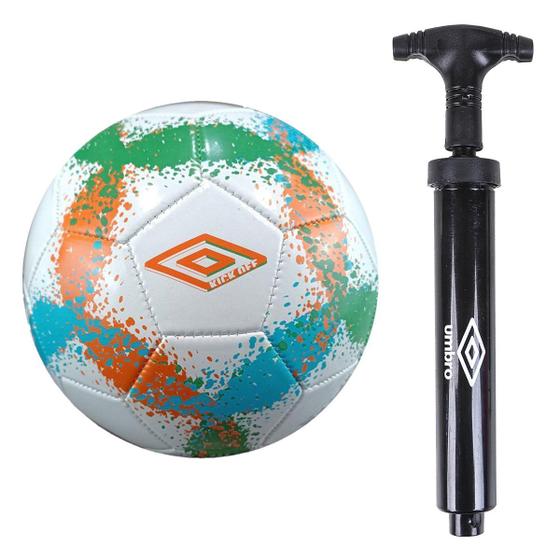 Imagem de Kit Bola de Futebol Campo Umbro + Bomba de Ar