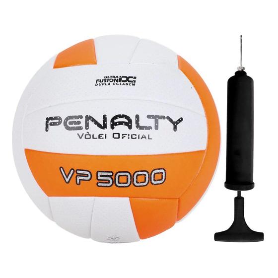 Imagem de Kit Bola de Vôlei Penalty VP 5000 X + Bomba de Ar