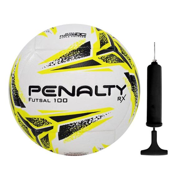 Imagem de Kit Bola Futsal Penalty RX 100 XXIII + Bomba de Ar