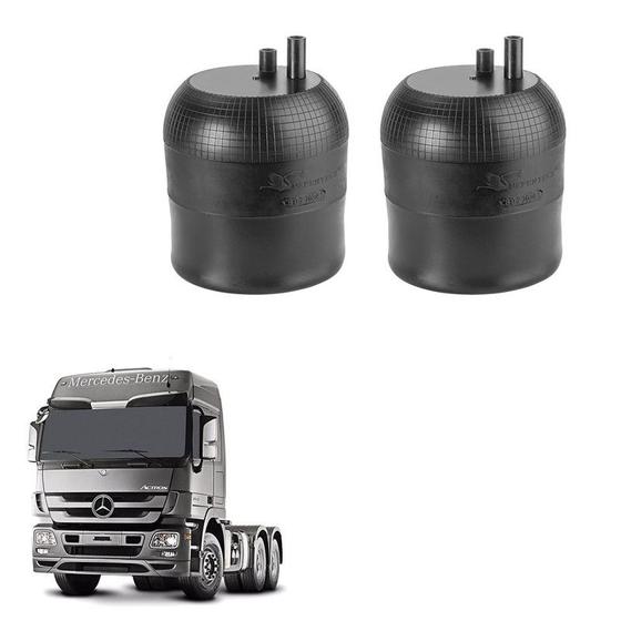 Imagem de Kit Bolsa Ar Eixo Tração Mb Actros 2013 2014 Comple C/Sensor