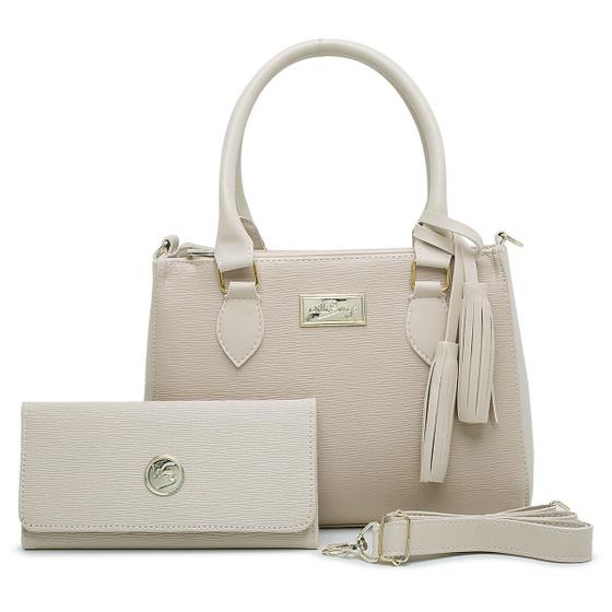 Kit Bolsa Feminina Lorena Com Alça Transversal Removível Willibags. Menor preço em Kit Bolsa Feminina Lorena Com Alça Transversal Removível Willibags.