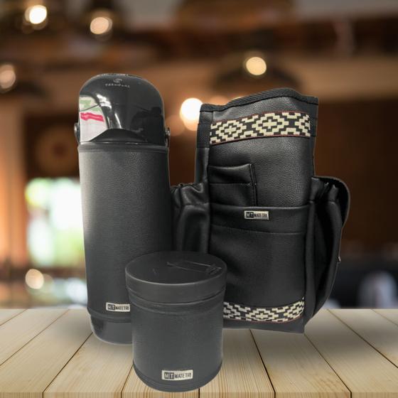 Imagem de Kit Bolsa Mateira Masculina 3 Pçs - Dallas