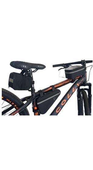 Kit Bolsa Para Bicicleta Triangular Quadro Porta Celular Impermeável Art Mania Menor preço em Kit Bolsa Para Bicicleta Triangular Quadro Porta Celular Impermeável Art Mania
