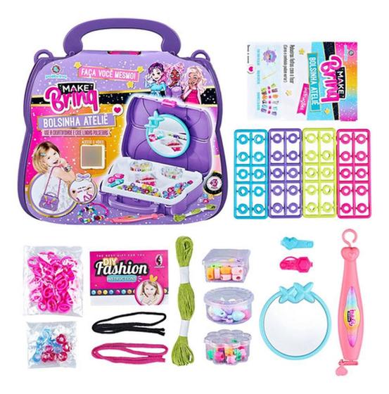 Imagem de Kit Bolsinha Ateliê Infantil Make Brinq Polibrinq - MK50