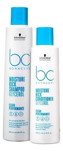 Imagem de Kit Bonacure Moisture Kick Schwarzkopf Shampoo+condicionador